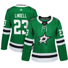 Women's Dallas Stars #23 Esa Lindell Green Adizero Player Home Jersey