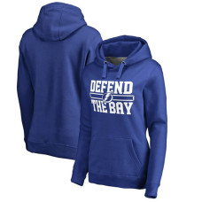 Women's Tampa Bay Lightning Royal Defend City Hometown Pullover Hoodie