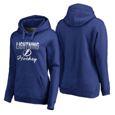 Women's Tampa Bay Lightning Royal Freeline Pullover Hooded Hoodie