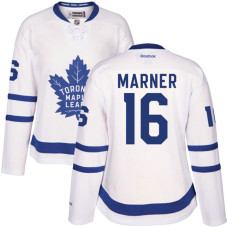 Women's Toronto Maple Leafs Mitchell Marner #16 White Premier Away Jersey