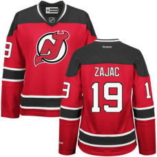 Women's Travis Zajac #19 New Jersey Devils Red Premier Home Jersey