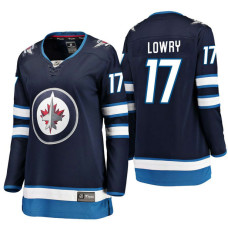 Women's Winnipeg Jets Adam Lowry Breakaway 2018 Jersey Navy