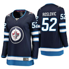 Women's Winnipeg Jets Jack Roslovic Breakaway 2018 Jersey Navy