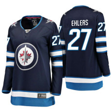 Women's Winnipeg Jets Nikolaj Ehlers Breakaway 2018 Jersey Navy