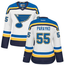 Women's St. Louis Blues Colton Parayko #55 White Premier Jersey