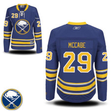 Women's Buffalo Sabres Jake McCabe #29 Navy Blue Home Premier Jersey