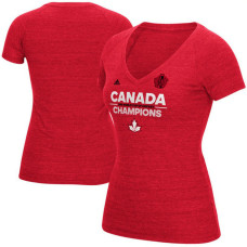 Women's Canada Team Red 2016 World Cup Of Hockey Champions T-shirt