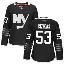 Women's New York Islanders Casey Cizikas #53 Black Alternate Premier Jersey