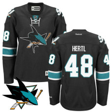 Women's San Jose Sharks Tomas Hertl #48 Black Alternate Premier Jersey