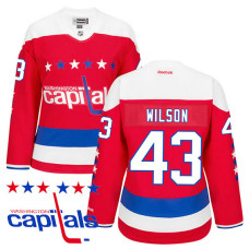 Women's Washington Capitals Tom Wilson #43 Red Alternate Premier Jersey