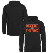 Youth Anaheim Ducks Black Defend City Hometown Pullover Hoodie