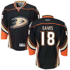 Youth Anaheim Ducks Patrick Eaves #18 Black Premier Home Jersey