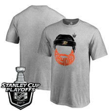 Youth Anaheim Ducks Gray 2017 Stanley Cup PLayoff T-shirt