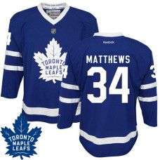 Youth Auston Matthews #34 Toronto Maple Leafs Royal Blue Premier Home Jersey