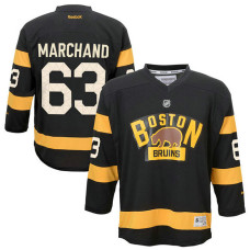 Youth Boston Bruins Brad Marchand #63 Black 2016 Winter Classic Premier Jersey