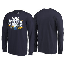 Youth Buffalo Sabres Navy 2018 Winter Classic Ice Long Sleeve T-Shirt