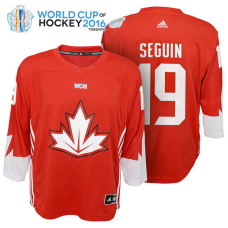 Youth Ice Hockey Tyler Seguin #19 Red 2016 World Cup Replica Jersey