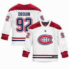 Youth Montreal Canadiens #92 Jonathan Drouin White 2018 New Season Team Road Jersey