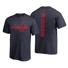 Washington Capitals #18 Chandler Stephenson Navy 2018 Backer T-Shirt