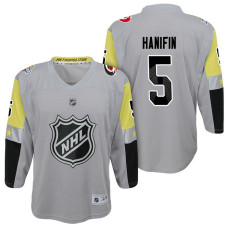 Youth Carolina Hurricanes #5 Noah Hanifin 2018 All Star Jersey