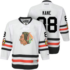 Youth Chicago Blackhawks #88 Patrick Kane White Premier Jersey