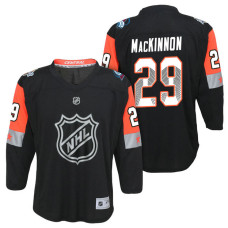 Youth Colorado Avalanche #29 Nathan MacKinnon All Star With Jersey 2022 Stanley Cup Champions Patch