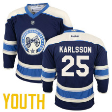 Youth Columbus Blue Jackets William Karlsson #25 Royal Blue Alternate Jersey