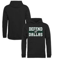 Youth Dallas Stars Black Defend City Hometown Pullover Hoodie