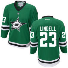 Youth Dallas Stars Esa Lindell #23 Green Premier Home Jersey