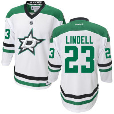 Youth Dallas Stars Esa Lindell #23 White Premier Away Jersey