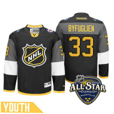 Youth Winnipeg Jets Dustin Byfuglien #33 Black 2016 All-Star Premier Jersey