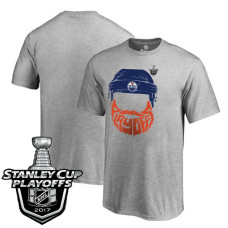 Youth Edmonton Oilers Gray 2017 Stanley Cup PLayoff T-shirt