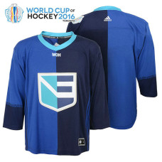 Youth Europe Hockey Blue 2016 World Cup of Hockey Replica Jersey