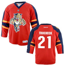 Youth Florida Panthers Vincent Trocheck #21 Red Home Premier Jersey