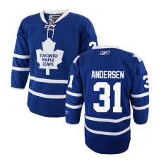 Youth Toronto Maple Leafs Frederik Andersen #31 Royal Blue Home Premier Jersey