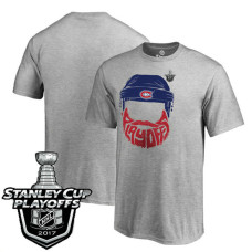 Youth Montreal Canadiens Gray 2017 Stanley Cup PLayoff T-shirt