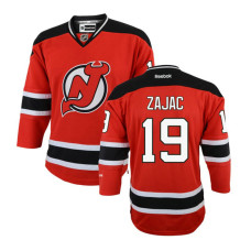 Youth Travis Zajac #19 New Jersey Devils Red Premier Home Jersey