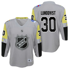 Youth New York Rangers #30 Henrik Lundqvist 2018 All Star Jersey