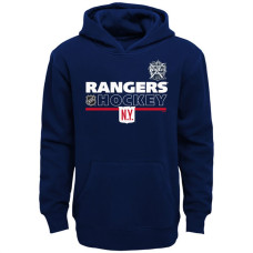 Youth New York Rangers Navy 2018 Winter Classic Authentic Locker Hoodie