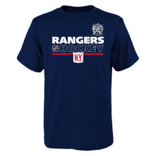 Youth New York Rangers Navy 2018 Winter Classic Authentic Locker T-Shirt