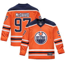 Youth Edmonton Oilers #97 Connor McDavid Orange 2018 New Season Home Jersey