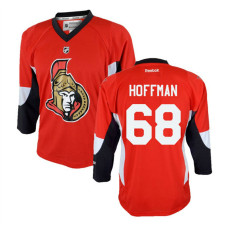 Youth Ottawa Senators #68 Mike Hoffman Red Home Jersey