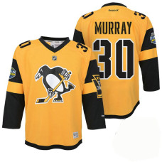 Youth Pittsburgh Penguins #30 Matt Murray Gold 2017 Stadium Series Jersey