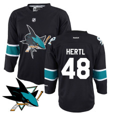 Youth San Jose Sharks Tomas Hertl #48 Black Alternate Jersey