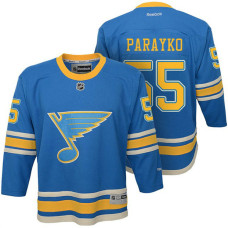 Youth St. Louis Blues #55 Colton Parayko Blue Premier Jersey