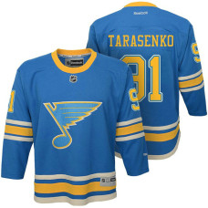 Youth St. Louis Blues #91 Vladimir Tarasenko Blue Premier Jersey