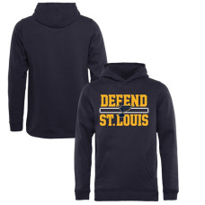 Youth St. Louis Blues Navy Defend City Hometown Pullover Hoodie