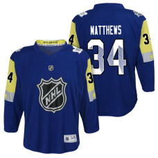 Youth Toronto Maple Leafs #34 Auston Matthews 2018 All Star Jersey