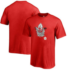 Youth Toronto Maple Leafs Red Crew Neck Mother's Day Gift Canada Wave T-shirt