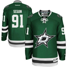 Youth Stars #91 Tyler Seguin Green Premier Home Jersey